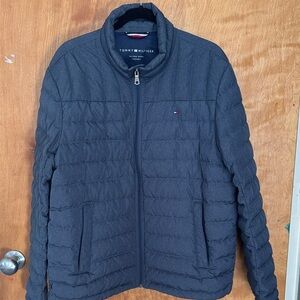 Tommy Hilfiger Men's Dark Blue Puffer Jacket